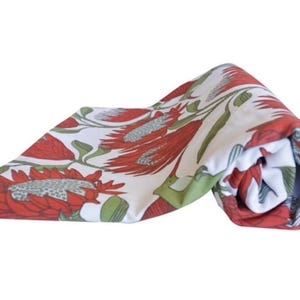 Protea Table Cloth- Red