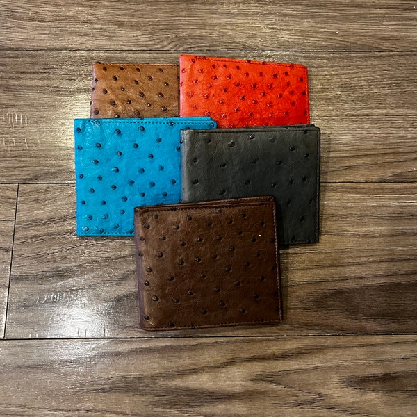 Ostrich Wallet - Etsy