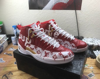 custom jordan 12s