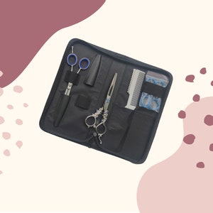 Le kit de ciseaux de coupe de cheveux ultime - Ensemble de ciseaux de coupe, diluants, peigne et inserts de doigts