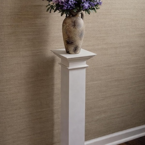 In Amerika hergestellte dekorative Holzsäule für Wohnkultur, Ständer für Vasen, Statuen, Pflanzen usw.