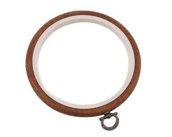 Nurge Round Plastic Embroidery Hoop