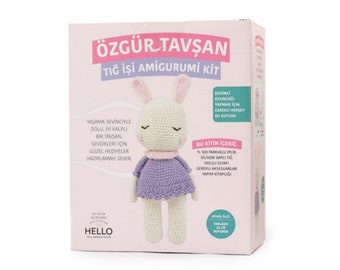 Crochet Amigurumi Kit Free Rabbit