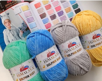 Himalaya Dolphin baby, baby Yarn, Knitting baby, velvet yarn, baby yarn, crochet yarn, baby blanket yarn