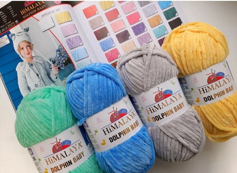 Himalaya Dolphin baby Yarn High quality new Knitting ba 70% OFF Outlet yarn velvet