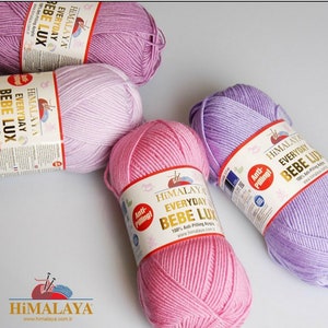 Himalaya everyday bebe lux, himalaya yarn, Antipilling Acrylic, turkish yarn, baby yarn, Antipilling yarn, yarn, crochet yarn, knitting yarn
