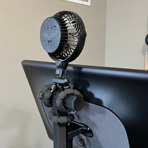 Pelotonfiets + compatibele ventilatorbevestiging