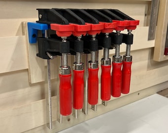 F Clamp Holder for Bessey / Rockler / Jorgensen etc.