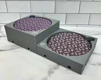 Orbital Sandpaper Holder and Organizer
