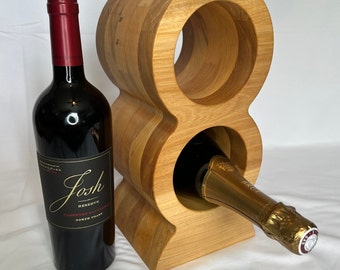 Wine Holder / Rack for 2 Bottles