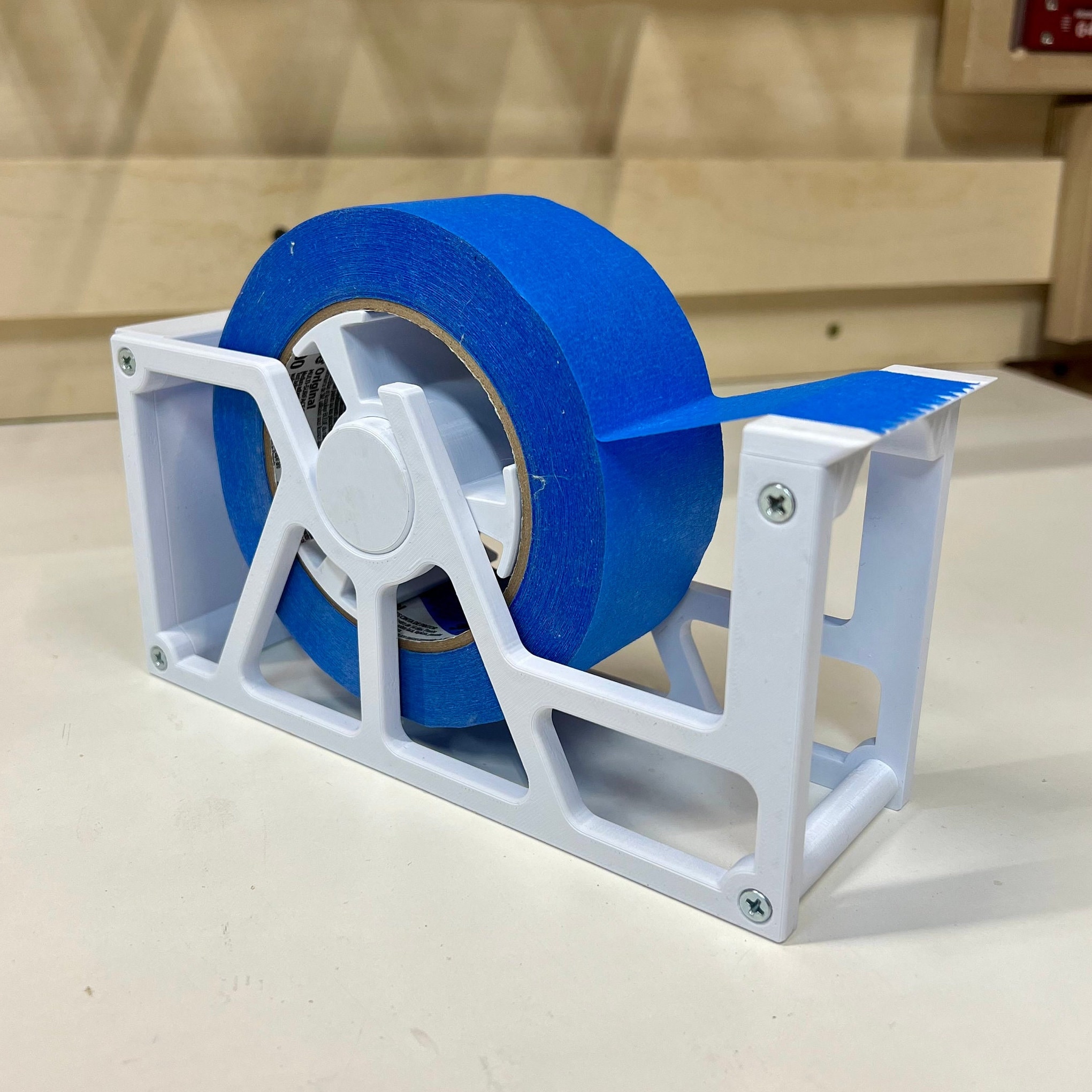 Needed a painters Tape dispenser : r/lasercutting