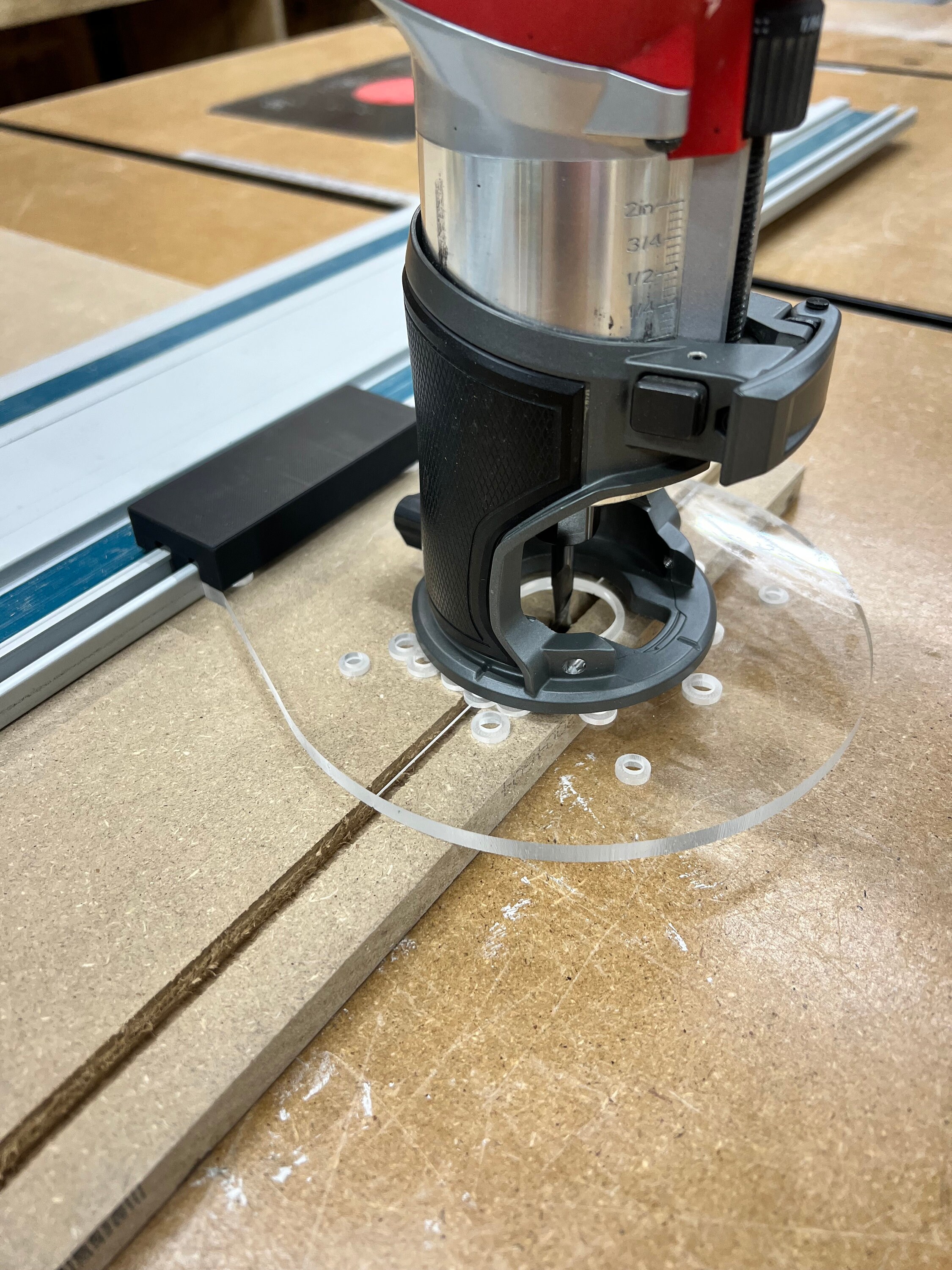 Guide Rail Trim Router Base - Universal - Etsy