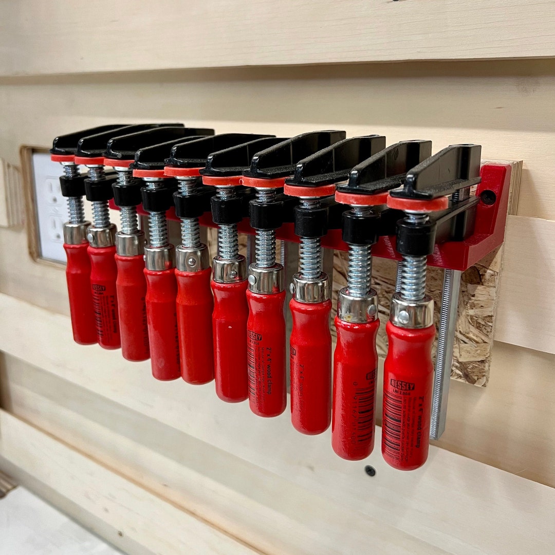 Bessey 4 X 2 Mini Bar Clamp Holder Etsy