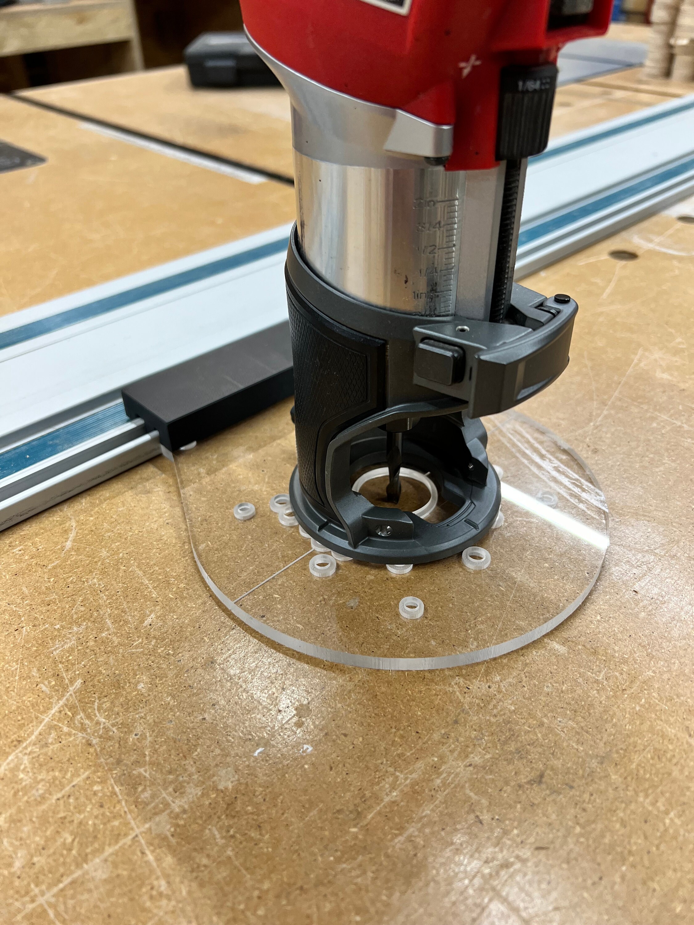 Angled Trim Router Base Guide Rail Trim Router Base - Universal - Etsy