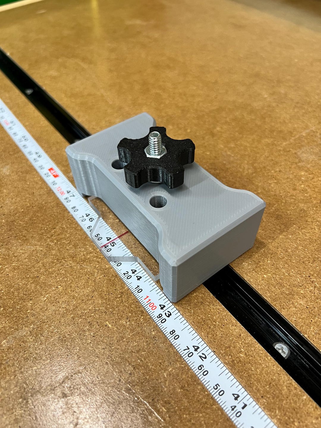 Stop Block for T Track W/ Acrylic Pointer & Micro Adjust - Etsy