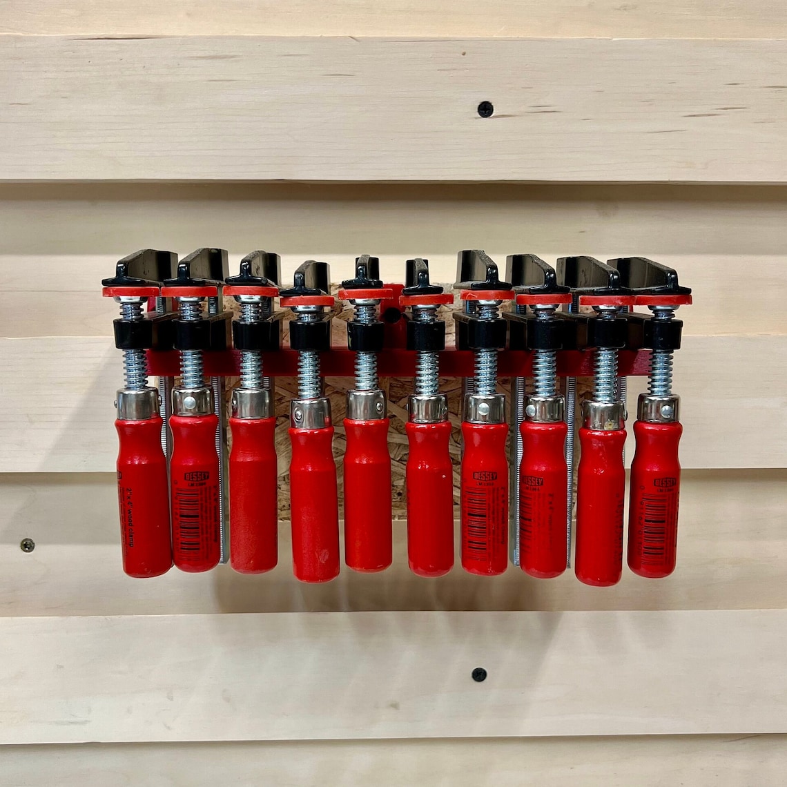 Bessey 4 X 2 Mini Bar Clamp Holder Etsy