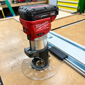 Guide Rail Trim Router Base - Universal - Etsy
