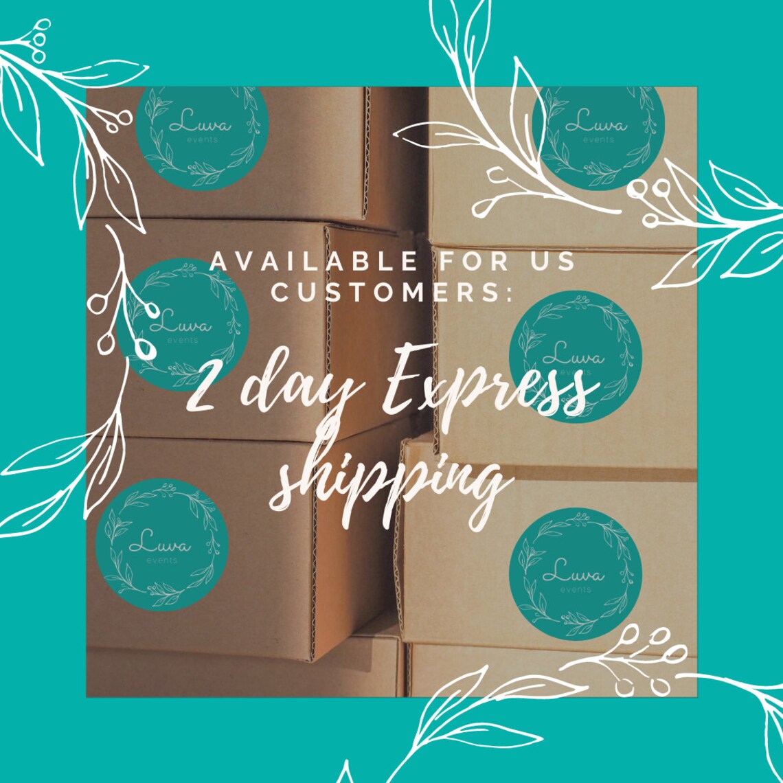 Express Shipping 2 Day Shipping Etsy