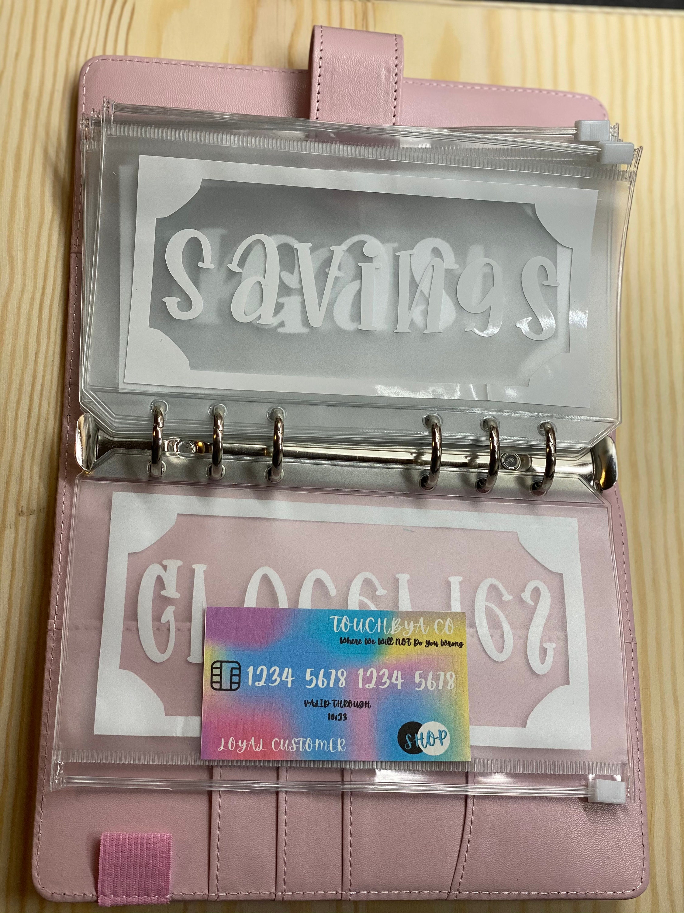 A6 Budget Binder Money Wallet Cash Folder Budget Envelopes Etsy