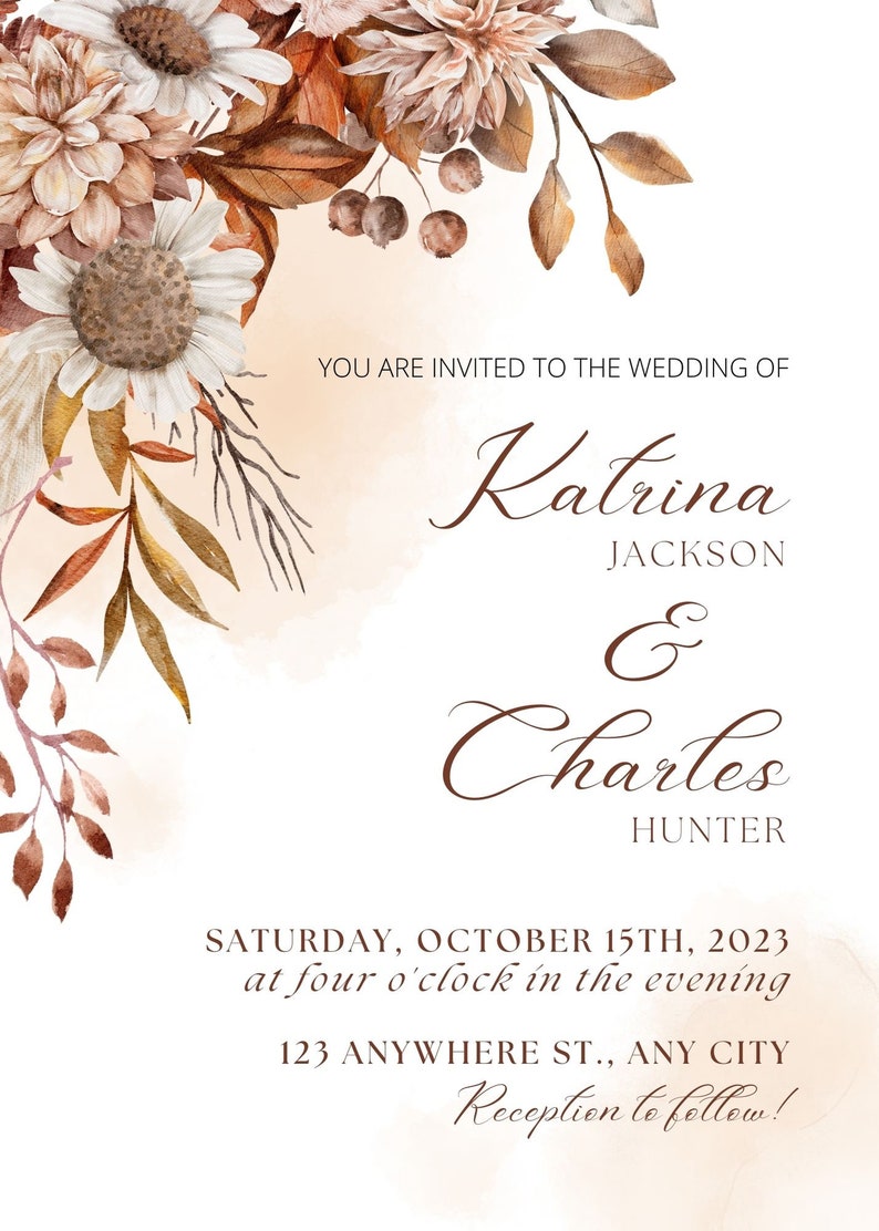 Personalized Wedding Invitations Etsy Personalized wedding invitations etsy