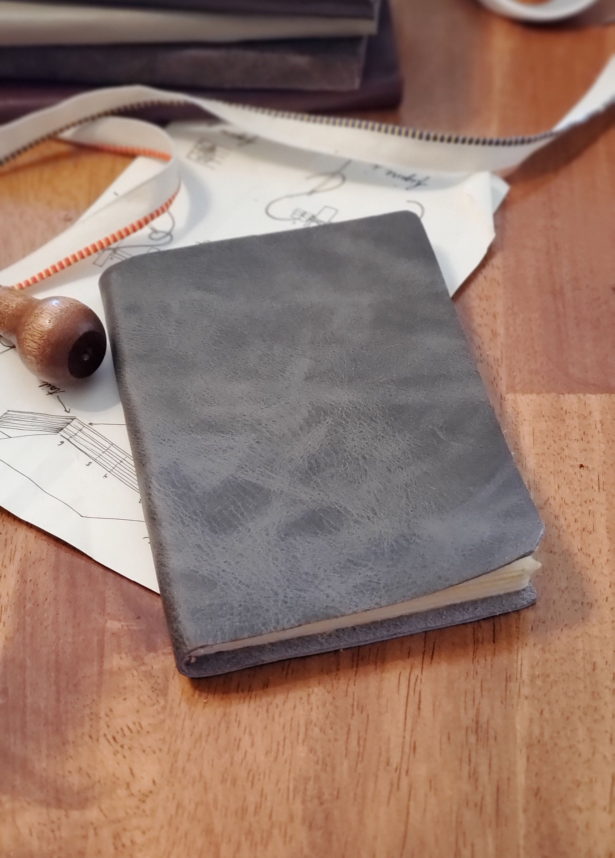 Leather Pocket Sized Journals filled with Hahnemuehle fine art Etsy