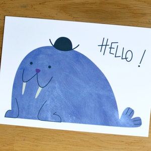 Carte morse Hello