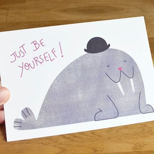 Carte Just be yourself !