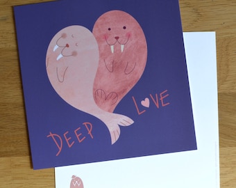 Carte morse Deep love