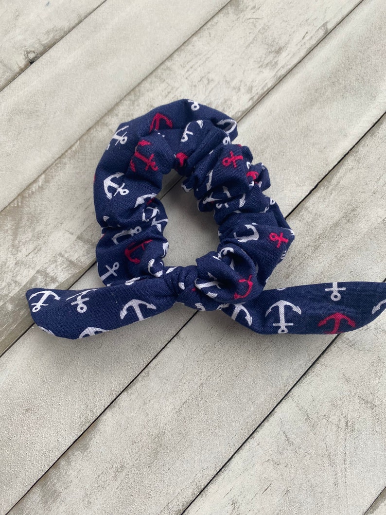 Nautical Scrunchie Summer Scrunchie