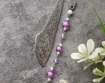 Bookmark, Bookmark with crystals, Bookmarks, Star bookmark, Bookmark lovers, Book lovers, Bookmark star