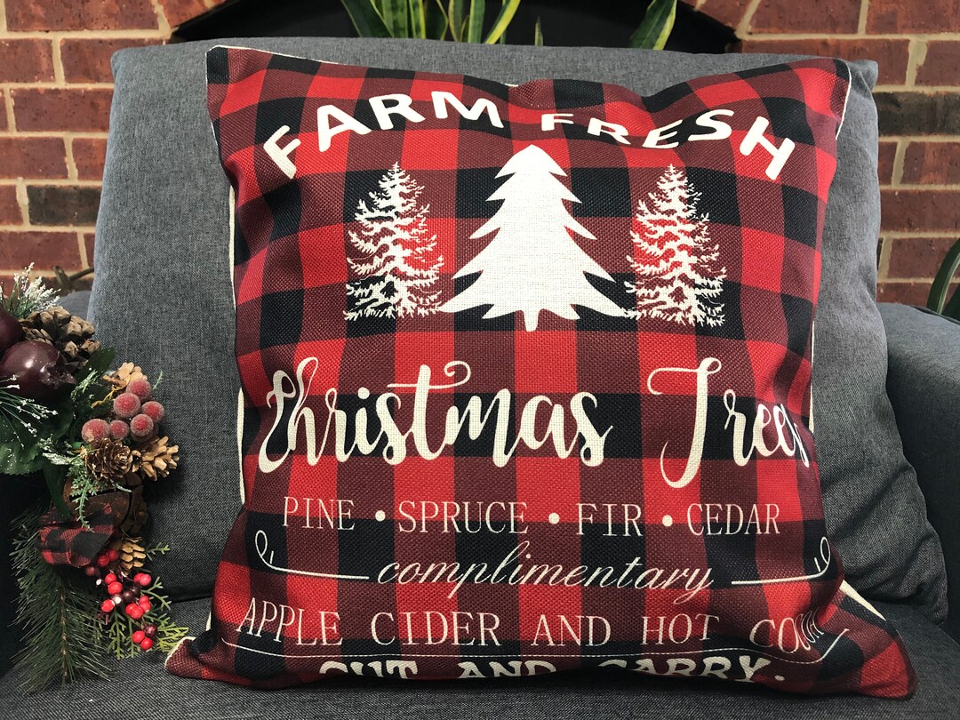 2 Pieces 2023 Christmas Pillow Cases Pillow Covers Pillow Etsy