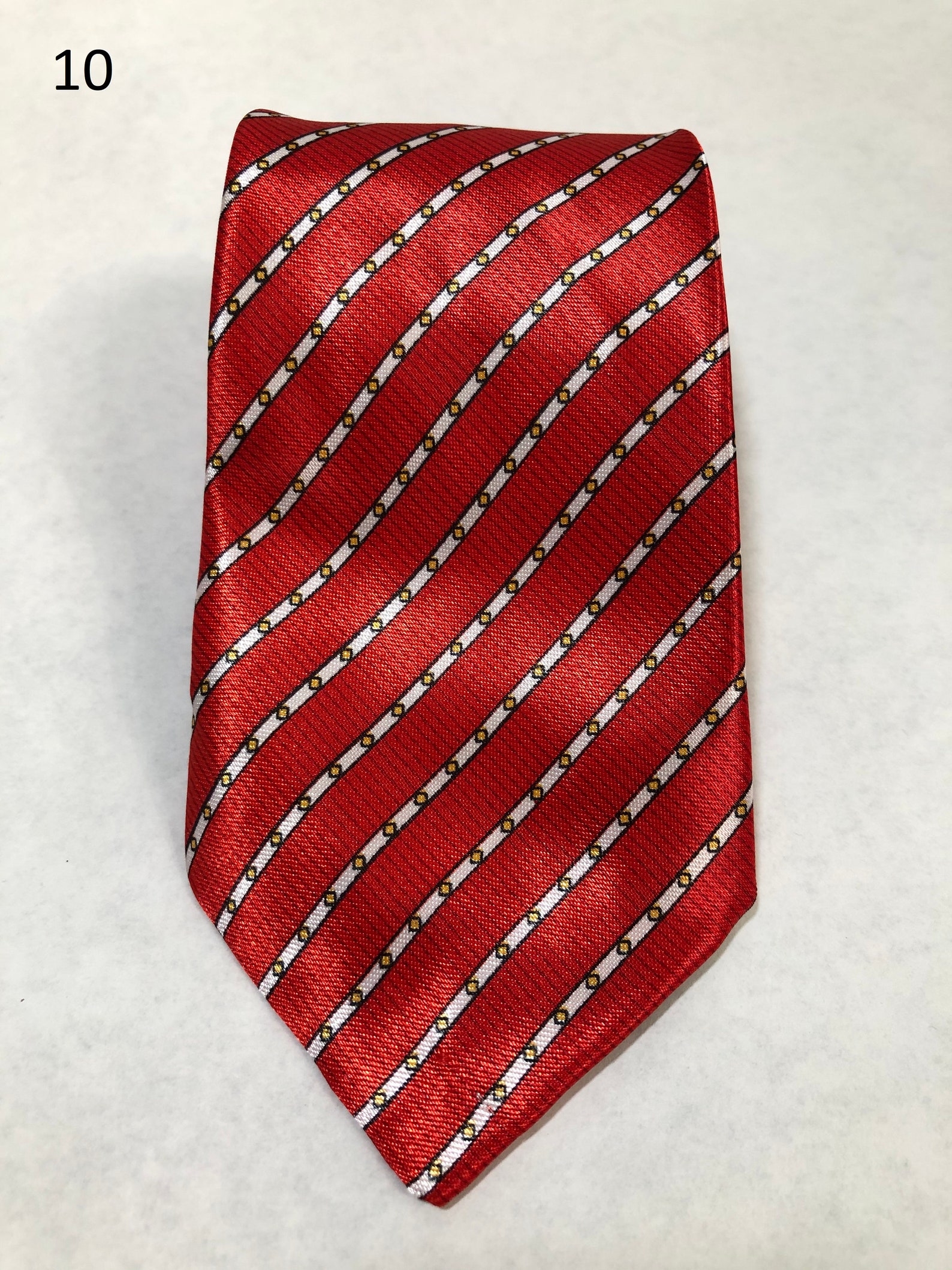 different color ties