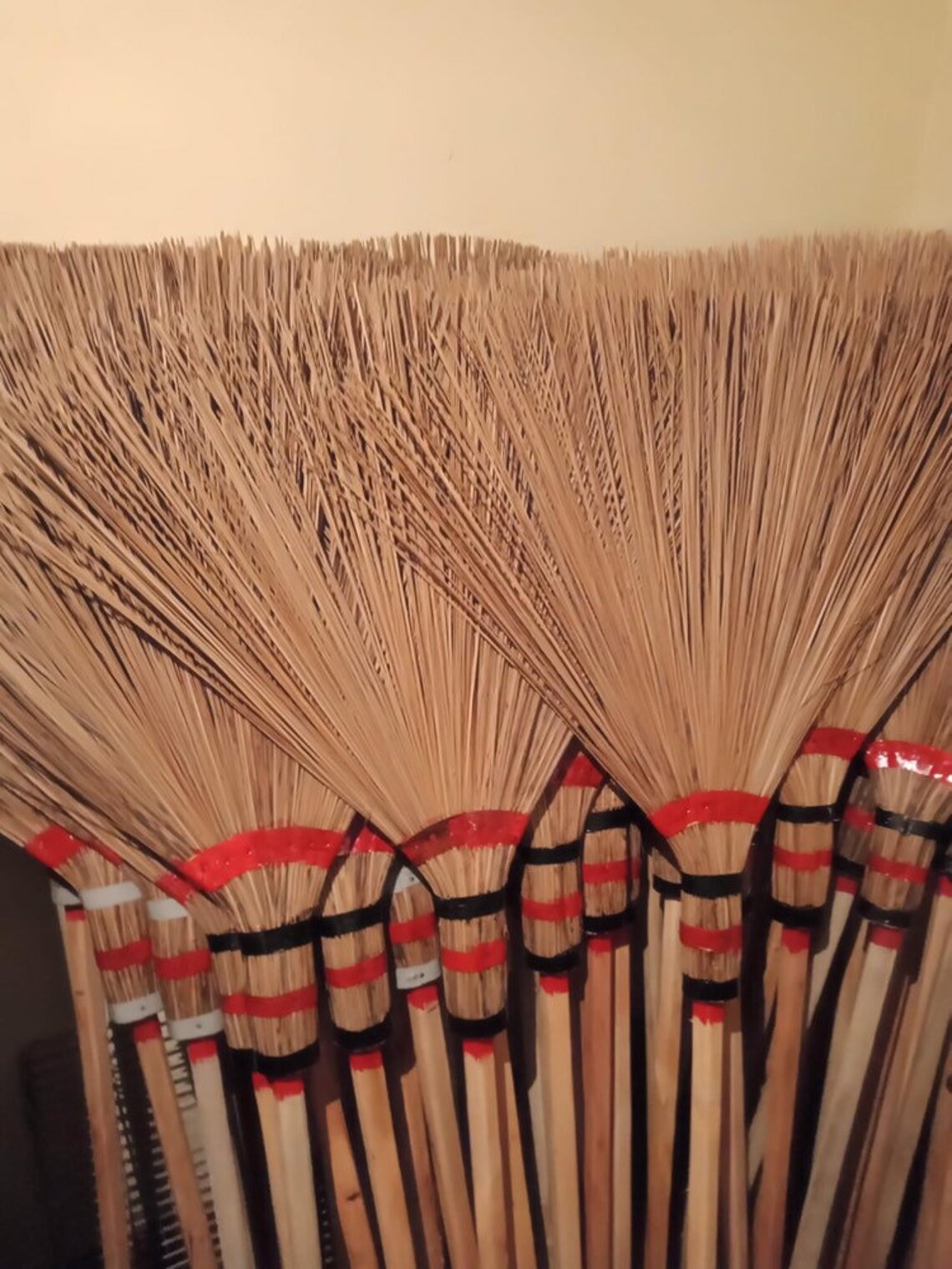 Coconut Palm Garden Broom Etsy