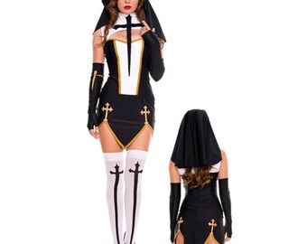 nun dress up costume