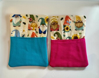 One Nome Playing Card Holder: 2-Pocket Samba, hand, knee and foot, cotton Fabric
