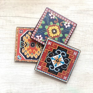 Shushi Rug Tile Coaster