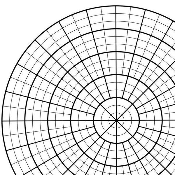 Circle Graph Template (PDF)