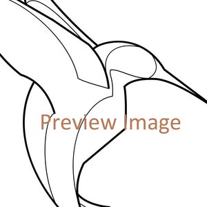 Hummingbird Template PDF
