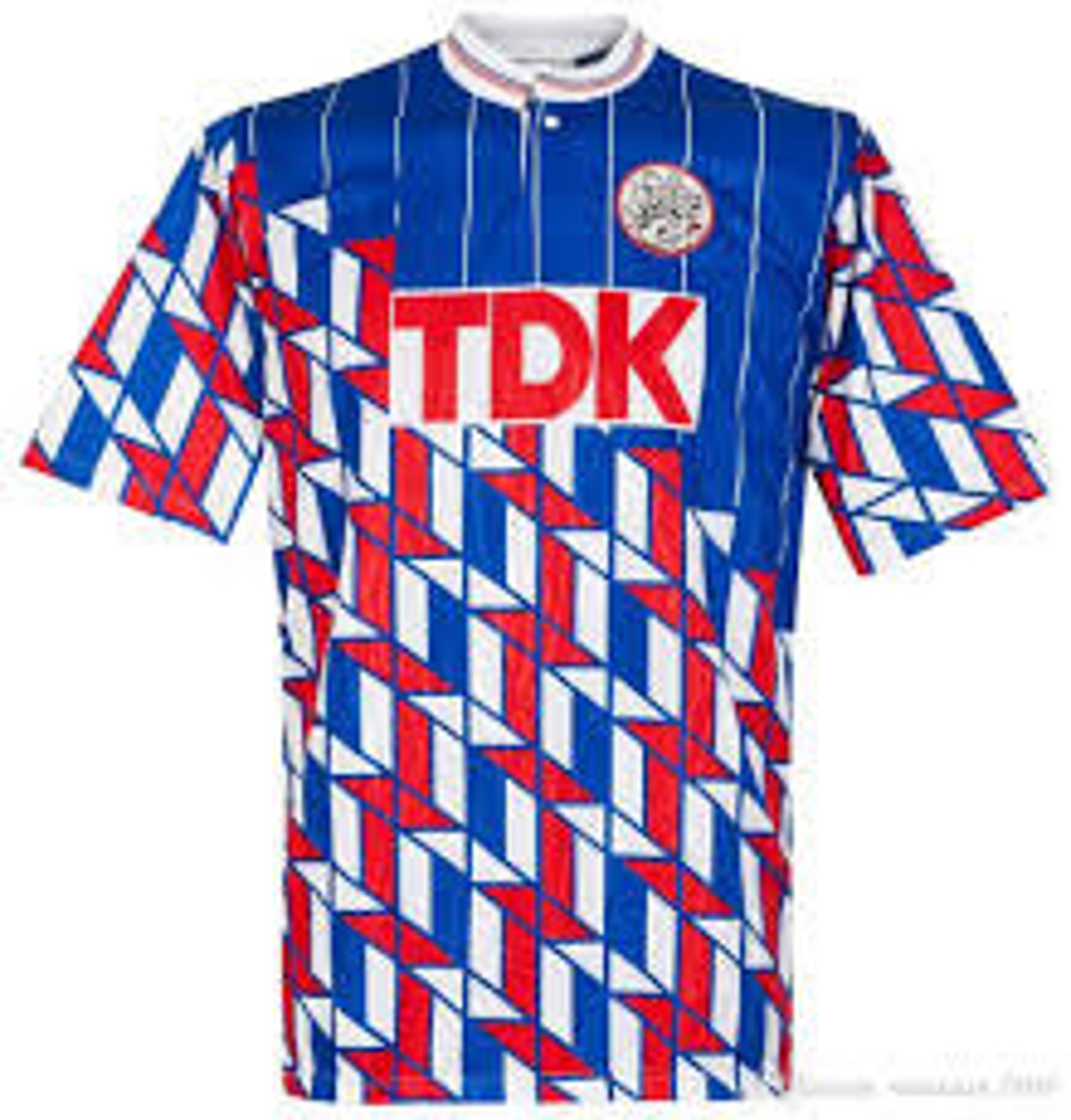 Ajax Football Shirt 1990 Retro With Bergkamp 10 Named Etsy