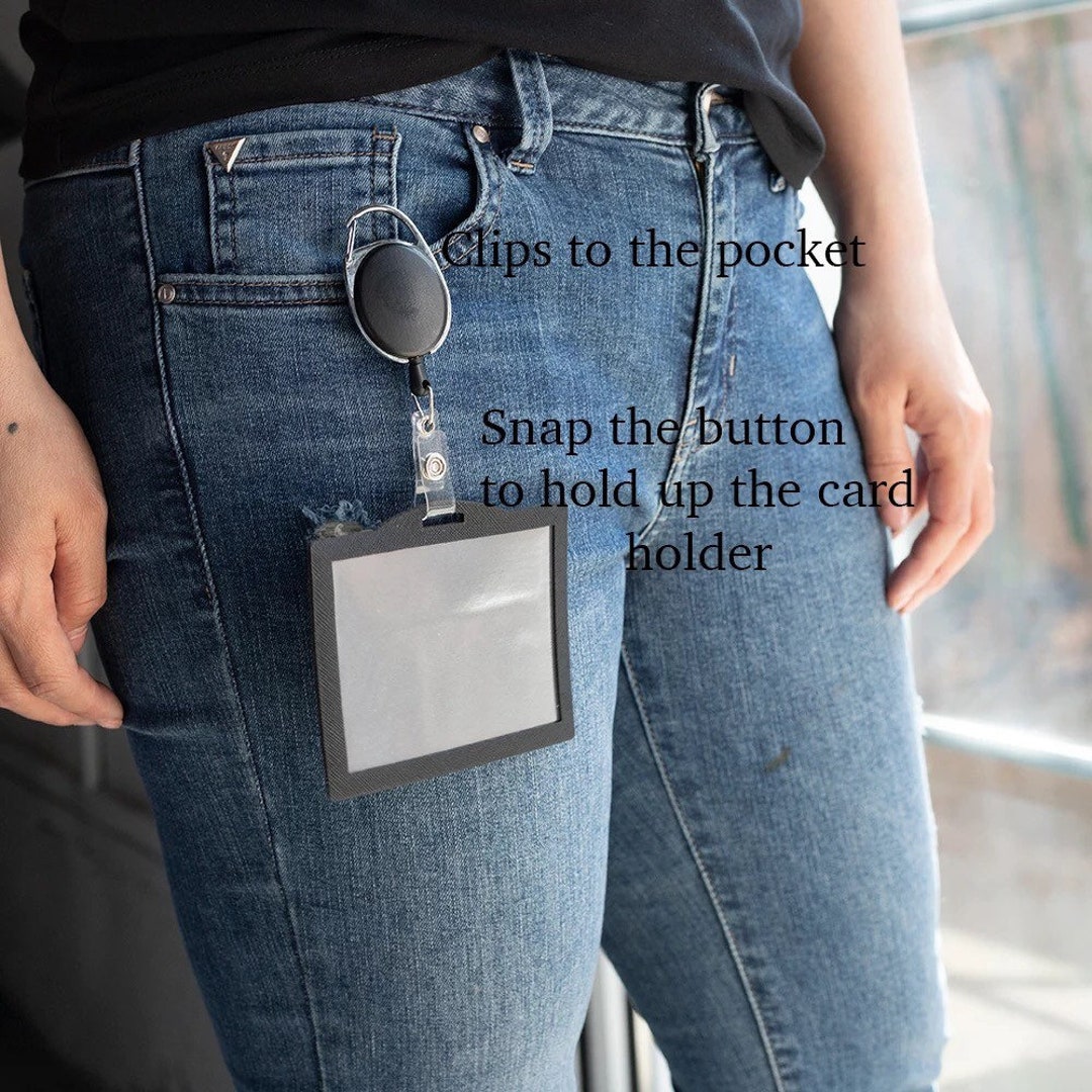 Vaccination Card Holder, Protector Sleeve, Water Resistant Card Holder