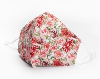 Red Rose and Mask - Etsy