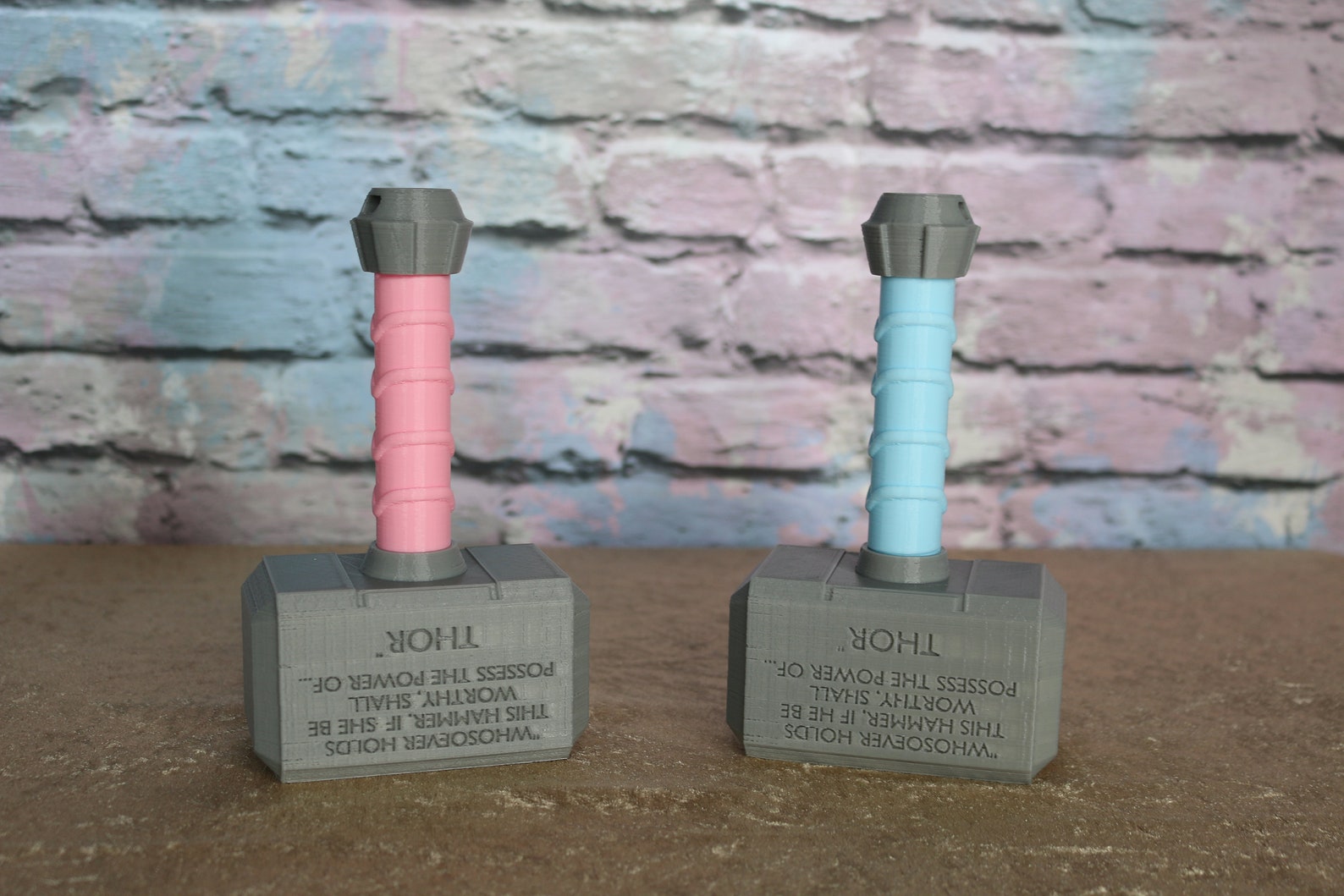 Baby Rattle Thor Hammer Medieval Baby Shower Decor Baby Rattle Viking ...