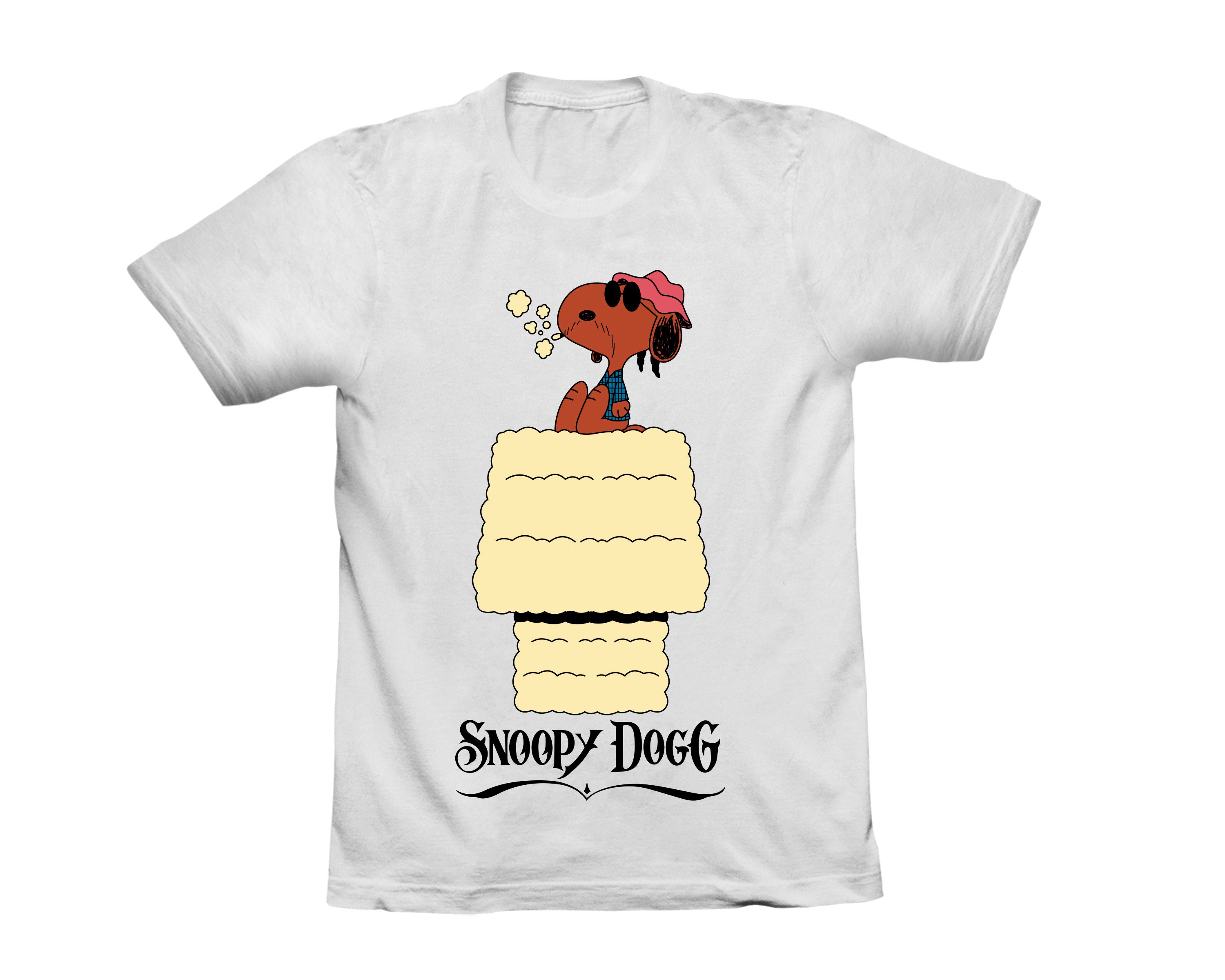 Snoopy Dogg T Shirt Unisex Short Sleve Snoop Dog Merch Etsy