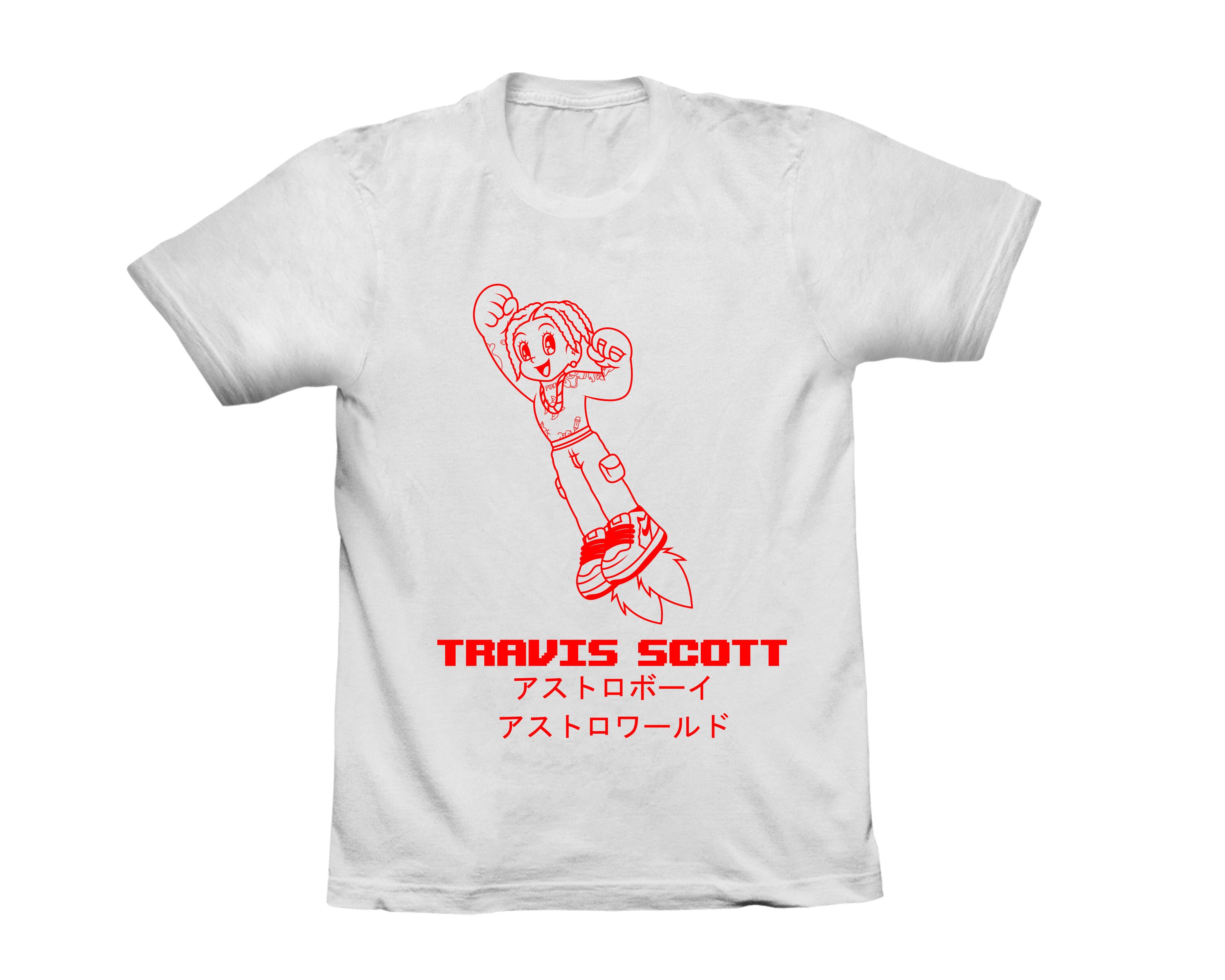 Astro Travis Scott T-shirt Unisex Short 