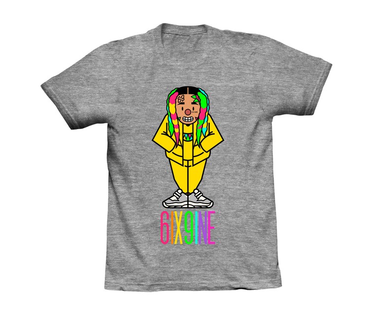 Tekashi 69 T-Shirt 6ix9ine Tee Tekashi69 Merch Gooba | Etsy