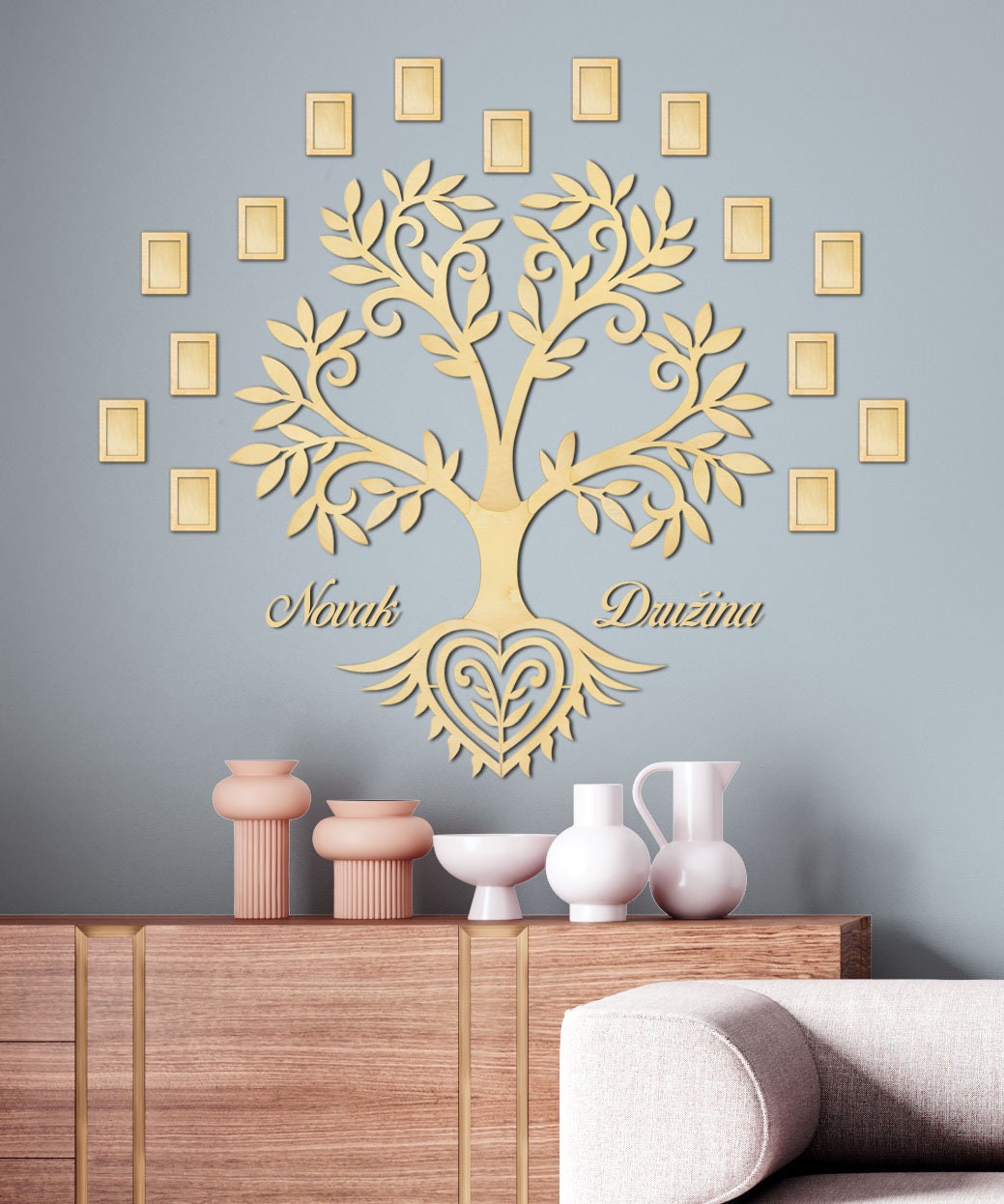 Living room Wall Wood Family Tree Bedroom Family Tree Wood Etsy