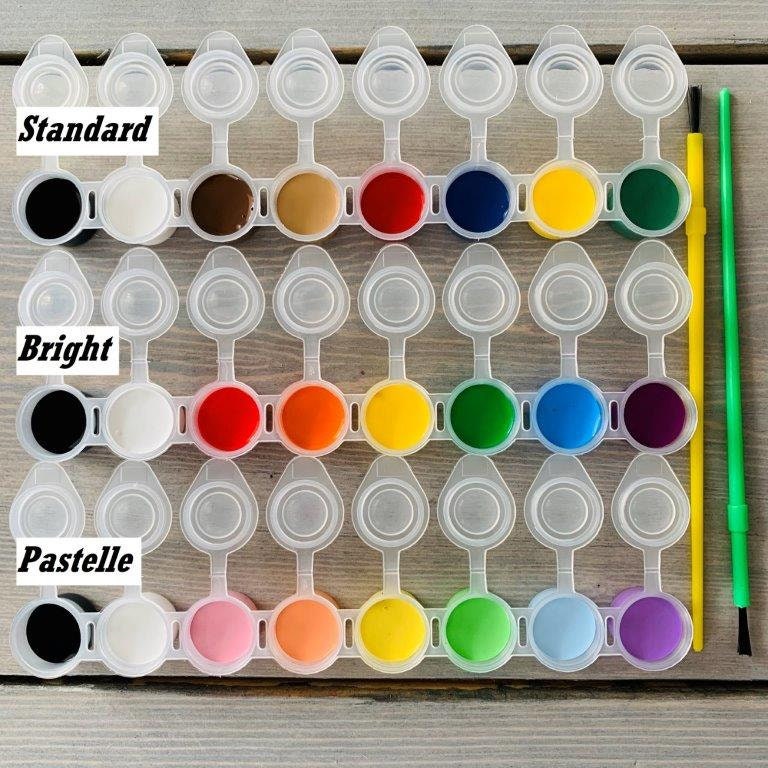 DIY Forest Friends Wood Ready to Paint Craft Kit for Kids Etsy Canada