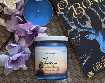 Zoya Inspired Soy Candle from Leigh Bardugo’s Grishaverse