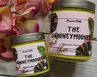Unhoneymooners Inspired Soy Candle from the novel by Christina Lauren