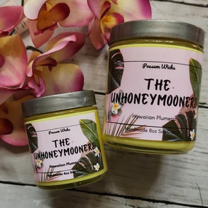 Unhoneymooners Inspired Soy Candle from the novel by Christina Lauren image 1